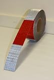 Avery Dennison® V-5720 Series Conspicuity Film 6" Red/6" White