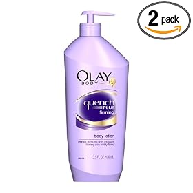 Olay Quench Plus Firming Body Lotion, 13.5 Ounce (Pack of 2)