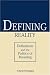 Image of Defining Reality: Definitions and the Politics of Meaning (Rhetorical Philosophy and Theory)