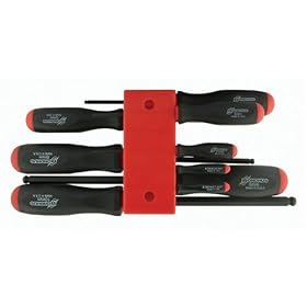 Bondhus 10699 Set of 9 Balldriver� Screwdrivers, ProGuard? Finish, sizes 1.5-10mm by Bondhus