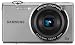 Samsung SH-100 Digitalkamera (nur MicroSD/SDHC-Karte, 14,2 Megapixel, 5-fach opt. Zoom, 7,6 cm (3.0 Zoll) Touchscreen, bildstabilisiert, WLAN, Android App) silber