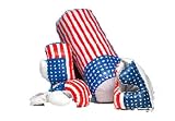 12oz USA stars and stripes boxing set