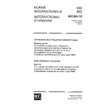 IEC 60169-10 Ed. 1.0 b:1983, Radio-frequency connectors. Part 10: R.F. coaxial connectors with inner diameter of outer conductor 3 mm (0.12 in) with snap-on ... Characteristic impedance 50 ohms (Type SMB)