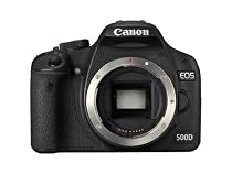 Canon EOS 500D Digital SLR Camera (15.1 MP, 3.0" Clear View VGA LCD) Body Only