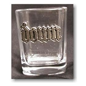 DOWN Logo Bar Shot Glass
