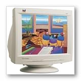 17IN/16V Crt 27MM 1280X1024 66HZ E70 Beige VGA Arag Pc Mac