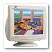 Electronics : 17IN/16V Crt 27MM 1280X1024 66HZ E70 Beige VGA Arag Pc Mac