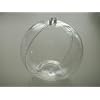 12 Clear Plastic Ball Fillable Ornament Favor 4" 100mm