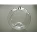 Clear Plastic Ball Fillable Ornament Favor 3" 80mm