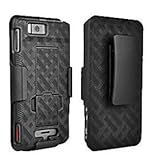 New OEM Verizon Motorola Droid X MB810 Shell Holster Combo w/ Kickstand