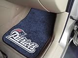 New England Patriots universal fit Carpet 2 Pc Car Floor Mat (Rug)
