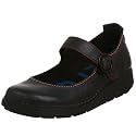 Report Women's Sienna Mary Jane Flat,Black,7 M US
