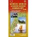 Kurische Nehrung, Landkarte; Curonian Spit, Map