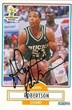 Alvin Robertson Autographed/Hand Signed Basketball Card (Milwaukee Bucks)