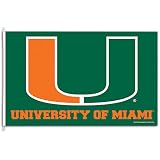 Miami (Fla.) WinCraft NCAA 3' x 5' Flag