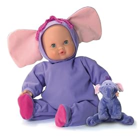 Disney Baby Doll with Heffalump Costume and Soft Toy (700002390)