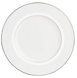 Lenox Tribeca Platinum Banded Bone China 9 Accent Plate