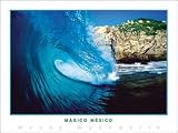Woody Woodworth Magico Mexico Surfing Poster