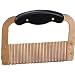 Dezine Black Handled Crinkle Cut Knife