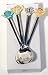 Teaspoons With Decorated Teapot Handles/set 4
