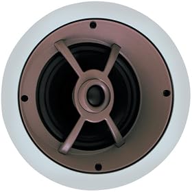 Proficient Audio Systems C650 6.5-Inch Polypropylene LCR Angled Ceiling Speaker