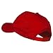 Youth Cotton Twill Pro Style Cap - Red W21S29D