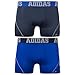 adidas Men's Sport Performance Mesh Trunk Underwear (2-Pack), Urban Sky/Bold Blue Bold Blue/Urban Sky, X-Large
