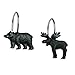 DS HOME Woodland Shower Curtain Hooks (Set of 12)