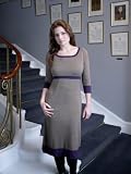 from Milker Knitted Dress - Camel/Purple - XL