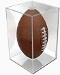 BallQube Football Display Holder - Sports Memoriablia Display Case - Sportscards Collecting Supplies