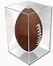 BallQube Football Display Holder - Sports Memoriablia Display Case - Sportscards Collecting Supplies
