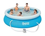 Bestway 57108US Fast Set Swimming Pool, 10-Feet by 30-Inch