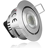 LE&reg; 1.5-Inch LED Under Cabinet Lighting, 10W Halogen Bulbs Equivalent, 1W, 12 V DC, 80lm, Warm White, 3000K, Low Voltage, Recessed Ceiling Lights, Recessed Lights, Under-Cabinet Lights, LED Downlight