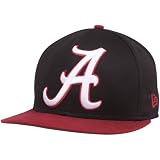 New Era Alabama Crimson Tide Black-Crimson College Glory Snapback Adjustable Hat