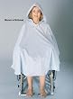 `Wheelchair Shower Poncho With Hood