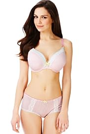 Limited Collection Striped Padded DD-GG Bra with Modal