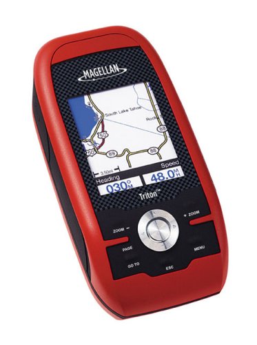 Magellan Triton 500 Hand Held GPS Satellite Navigation System