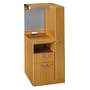 Bush Furniture Quantum Right Storage Tower, Modern Cherry