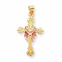 14k Jerusalem Cross Pendant