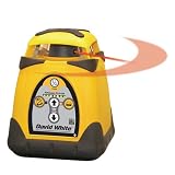 David White 48-3110GR-2 Exterior Single-Slope Rotary Laser, Electronic Self-Leveling AutoLaser