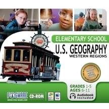 U.S. Geography, The Western Regions (Win Mac) (Jewel Case) by JC Research