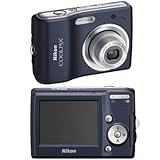 Nikon Coolpix L14 7.1MP Digital Camera with 3x Optical Zoom (Blue)