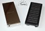 Mini SunPlug Solar Charger for cell phones. 0.5 watt solar panel, 1350 mAh rechargable battery.