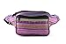Festival Fanny Pack - Boho Packs for men, women | Cute Waist Bag Fashion Belt Bags (pink horz)