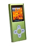 Produkt-Bild: S2-digital Cooper15 MP3-Player mit 4GB und 1,5" (3,8cm) Farbdisplay - Farbe Gr&uuml;n