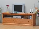 TV-Tisch Fernsehtisch Lowboard Kiefer massiv