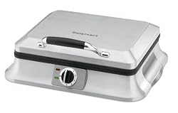 Cuisinart WAF-6 Traditional-Style 6-Slice Waffle Iron, Brushed Stainless Steel
