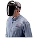 Sellstrom 32050 DP4 Standard Black Crown and Shade 5 IR Window Faceshield with Ratchet Headgear