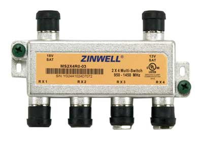 Zinwell 2*4 Multi Switch for Direct TV Zinwell 2*4 Multi Switch for Direct TV