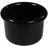 Crock-Style Plastic Bird Dish 8 oz 3.75-inch
